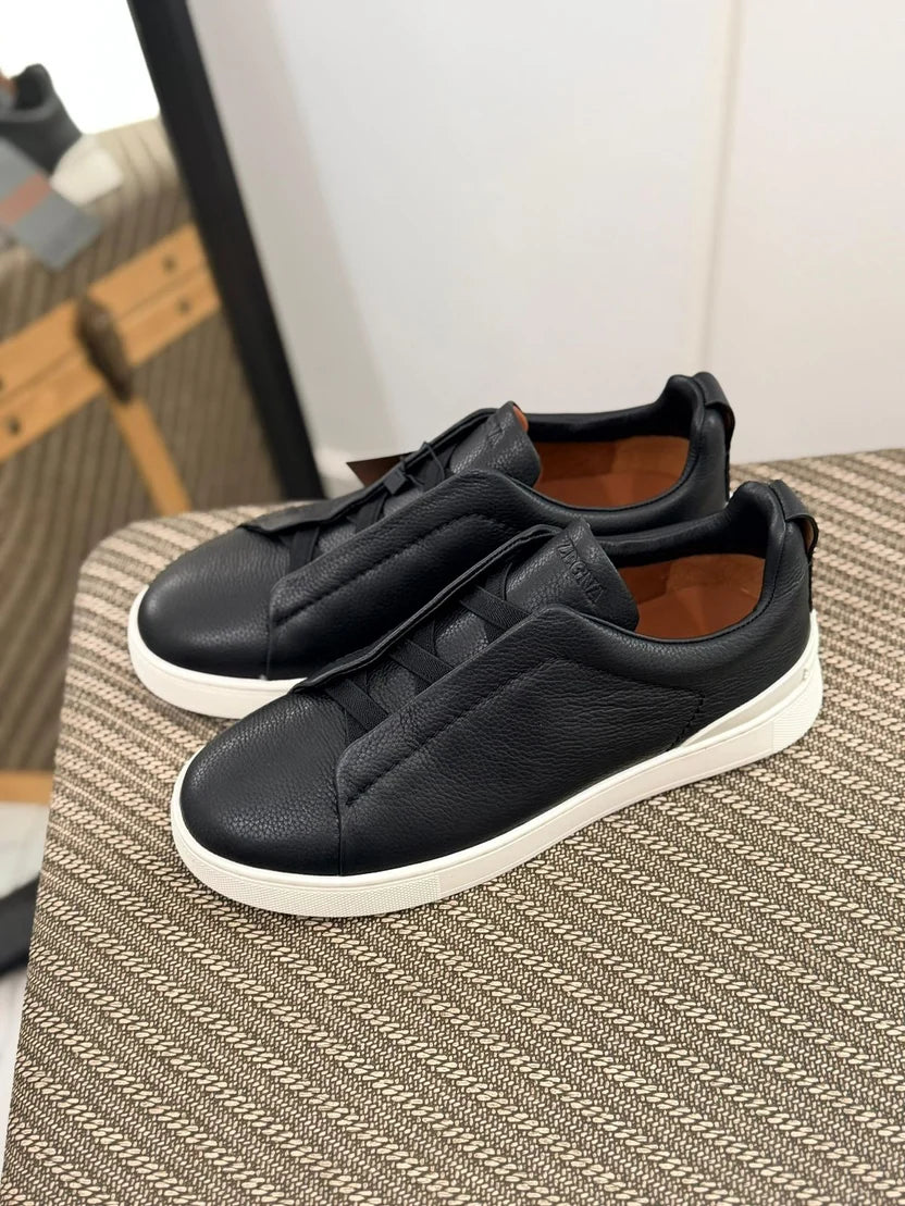 Zegna Triple Stitch Sneakers