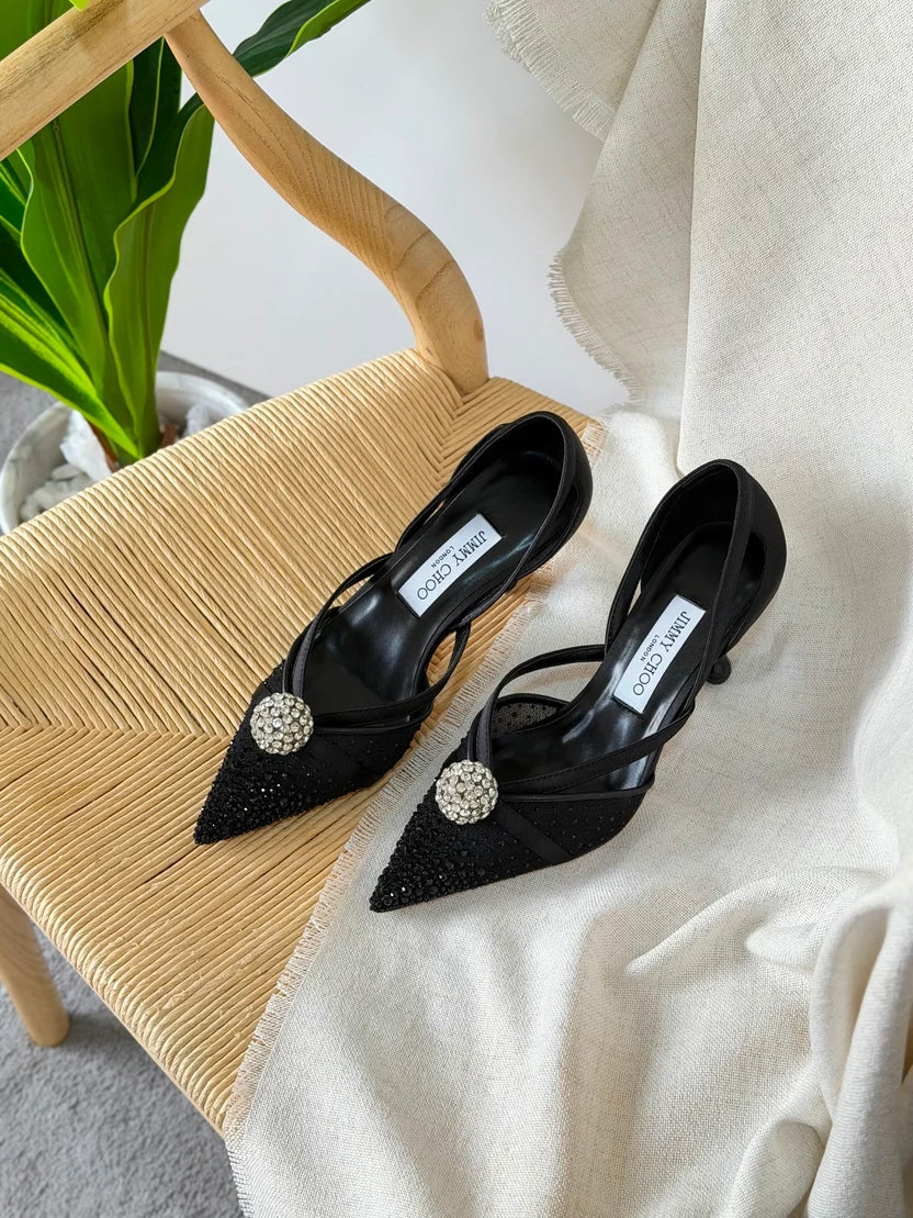 Jimmy Choo Sarai Dorsay 80 Pumps