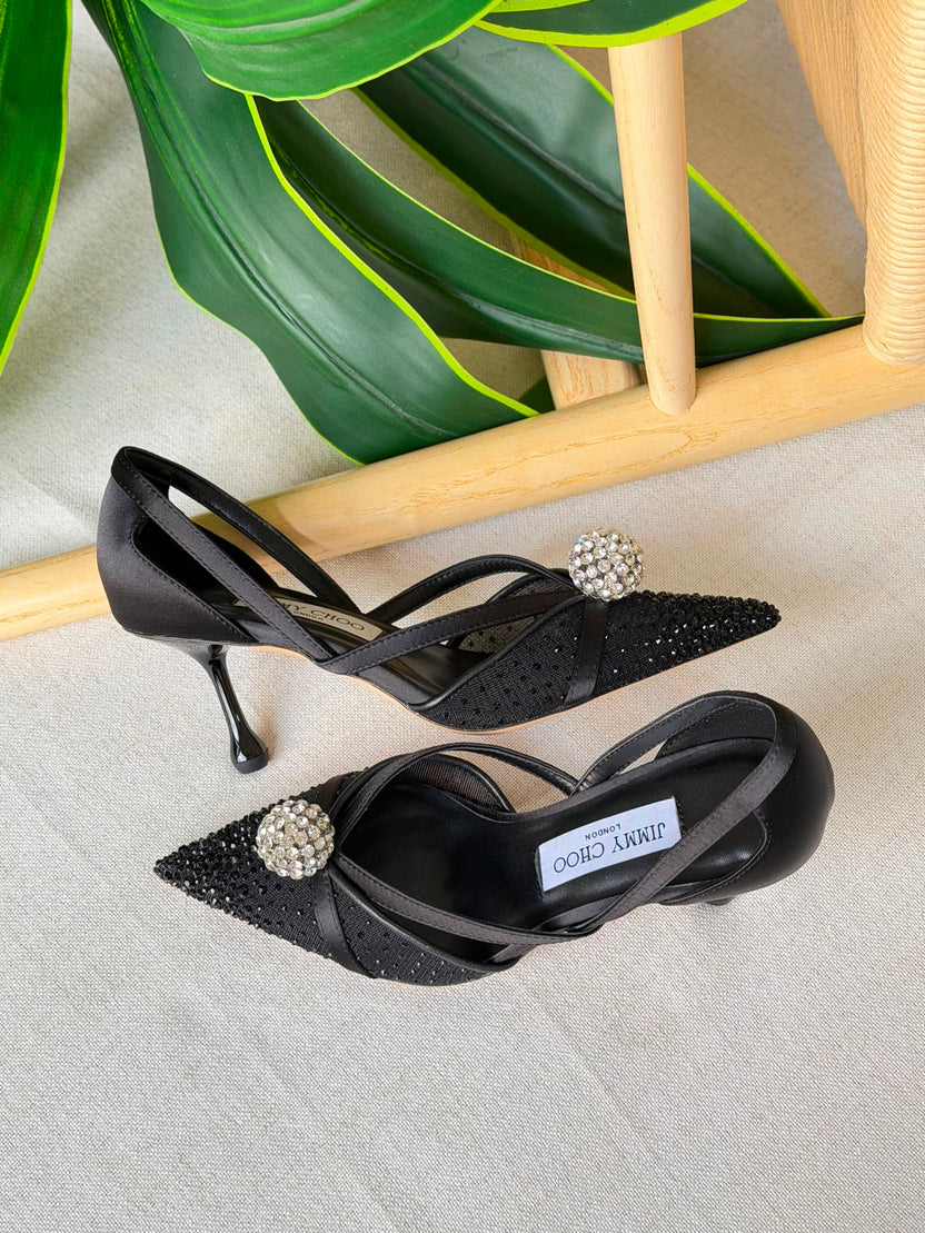 Jimmy Choo Sarai Dorsay 80 Pumps
