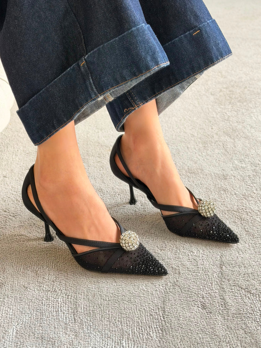 Jimmy Choo Sarai Dorsay 80 Pumps