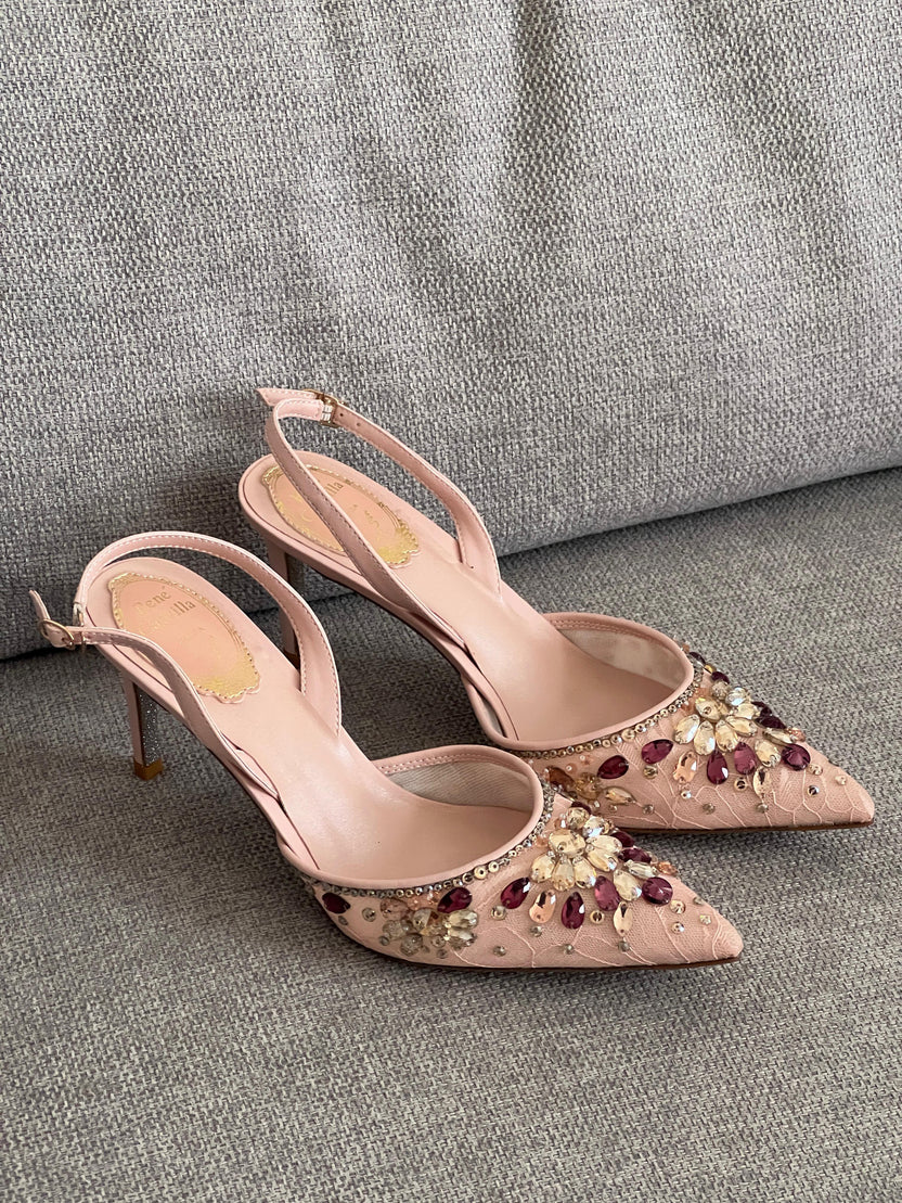 Rene Caovilla Slingback Pumps