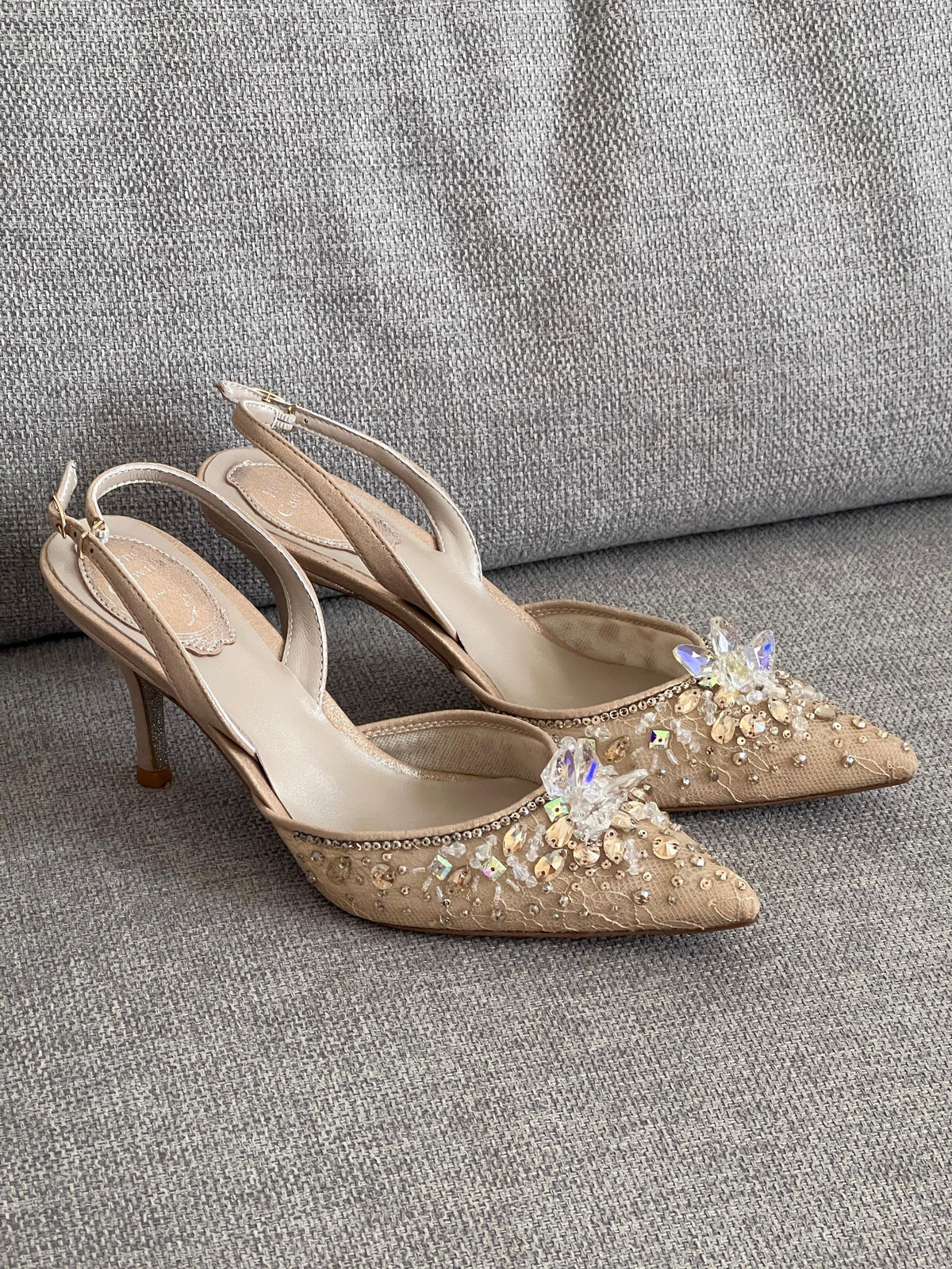 Rene Caovilla Slingback Pumps