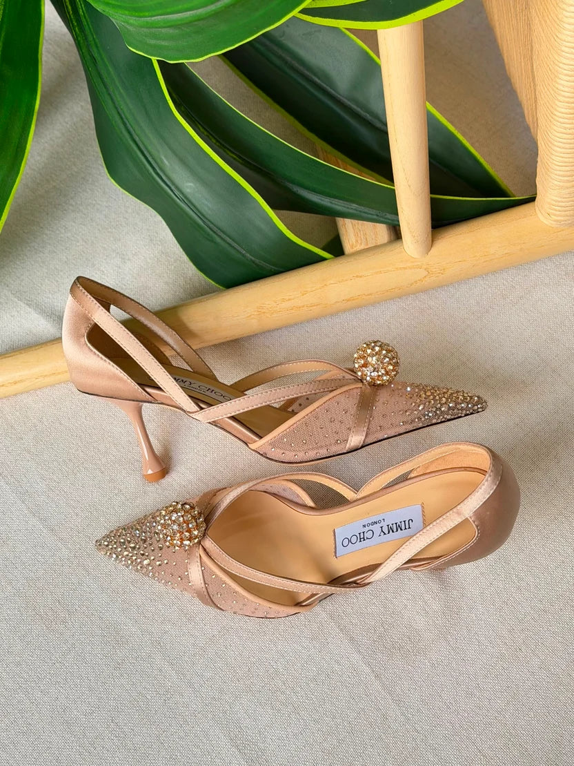 Jimmy Choo Sarai Dorsay 80 Pumps