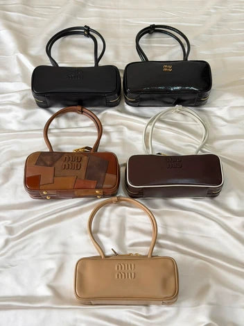 Miu Miu Leather Patchwork Beau Bag