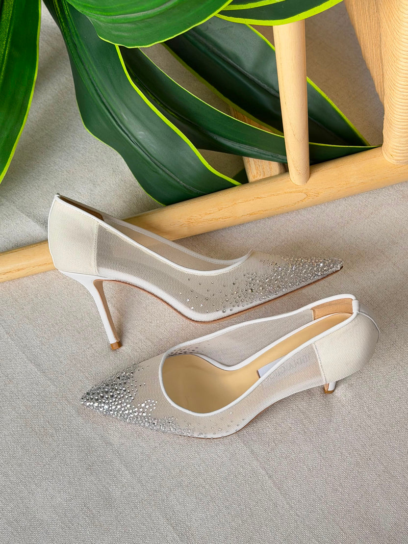Jimmy Choo Love Crystal-Embellished Pumps
