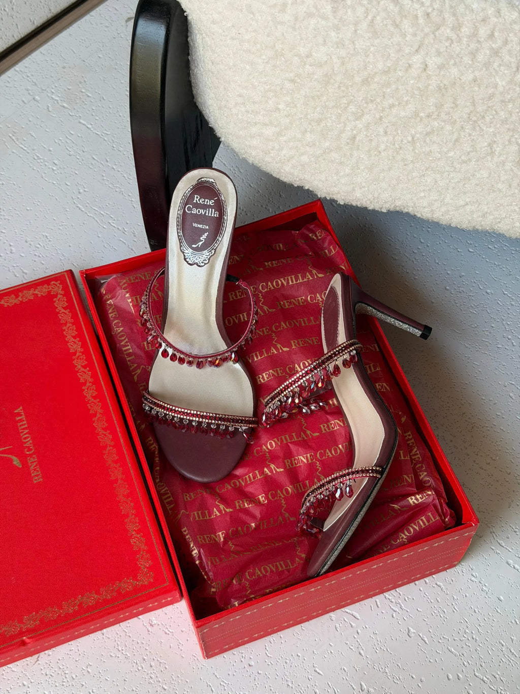 Rene Caovilla Chandelier Sandals