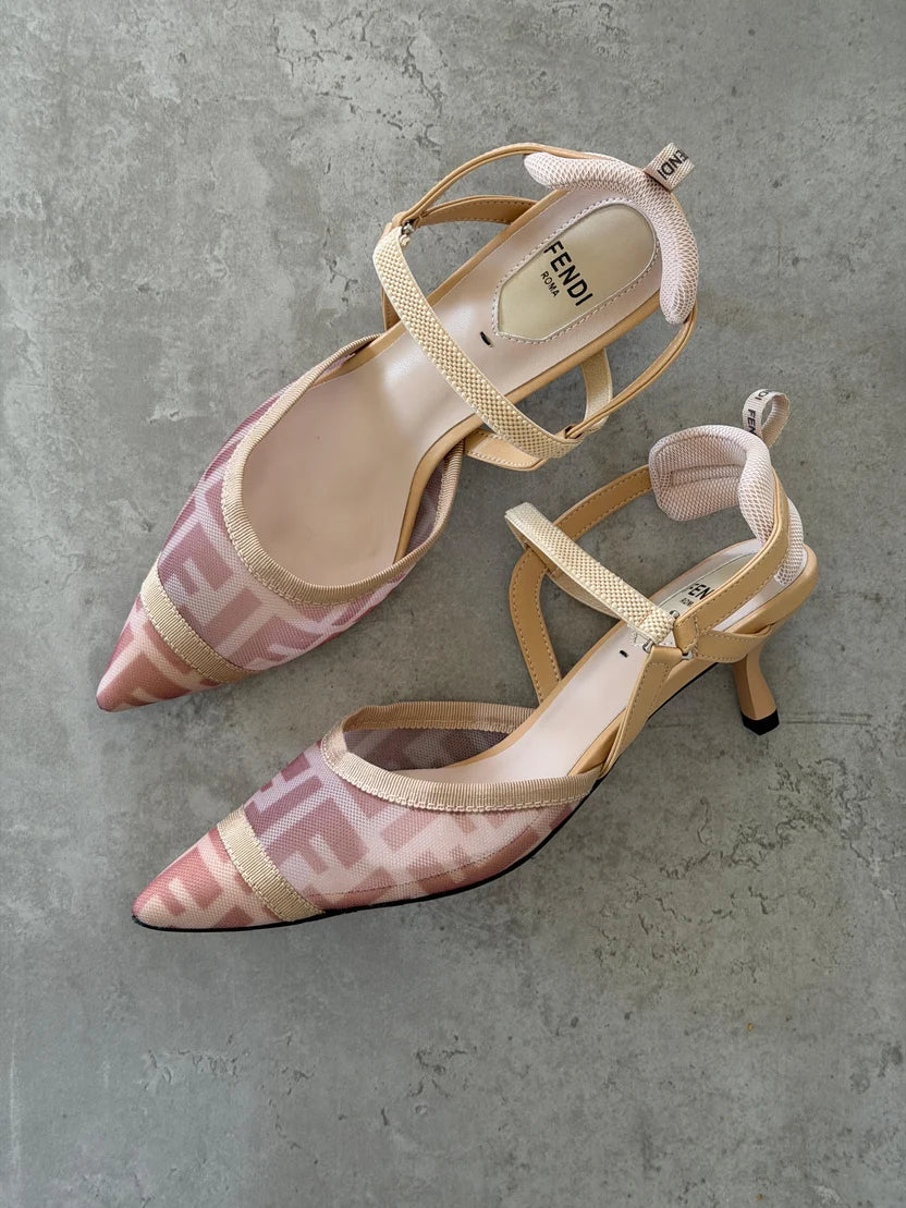 Fendi Colibrì Slingback Pumps