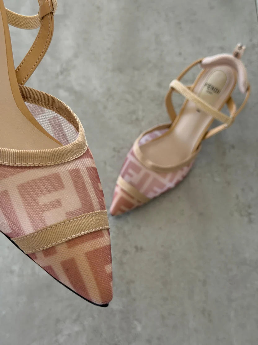Fendi Colibrì Slingback Pumps