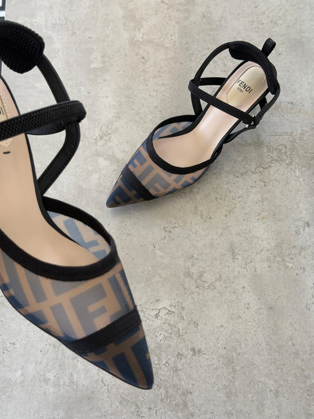 Fendi Colibrì Slingback Pumps