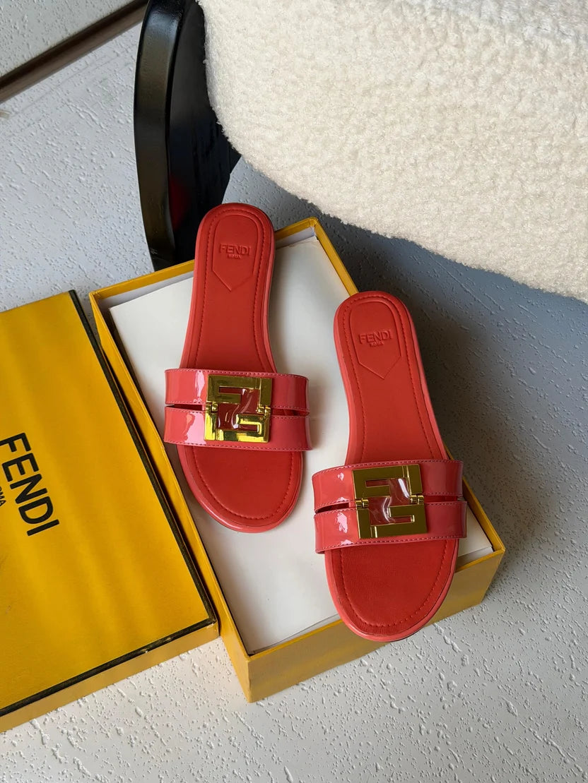 Fendi FFold Flat Sandals