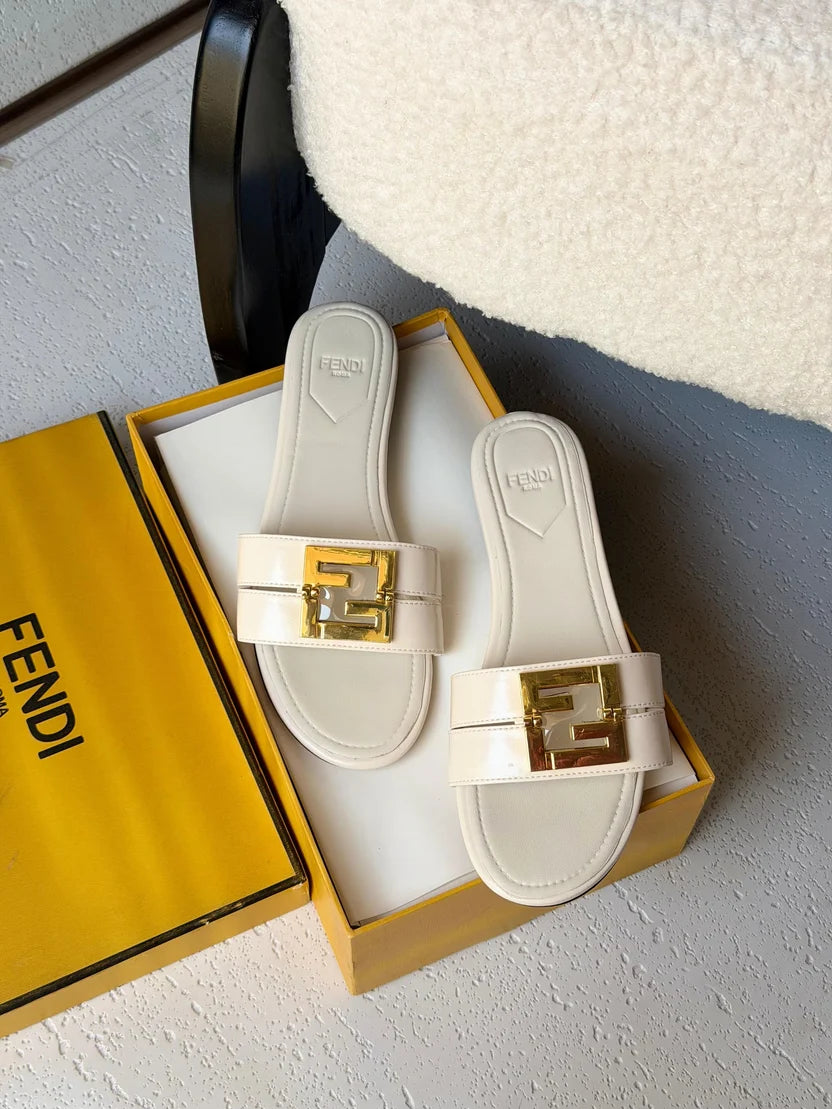Fendi FFold Flat Sandals