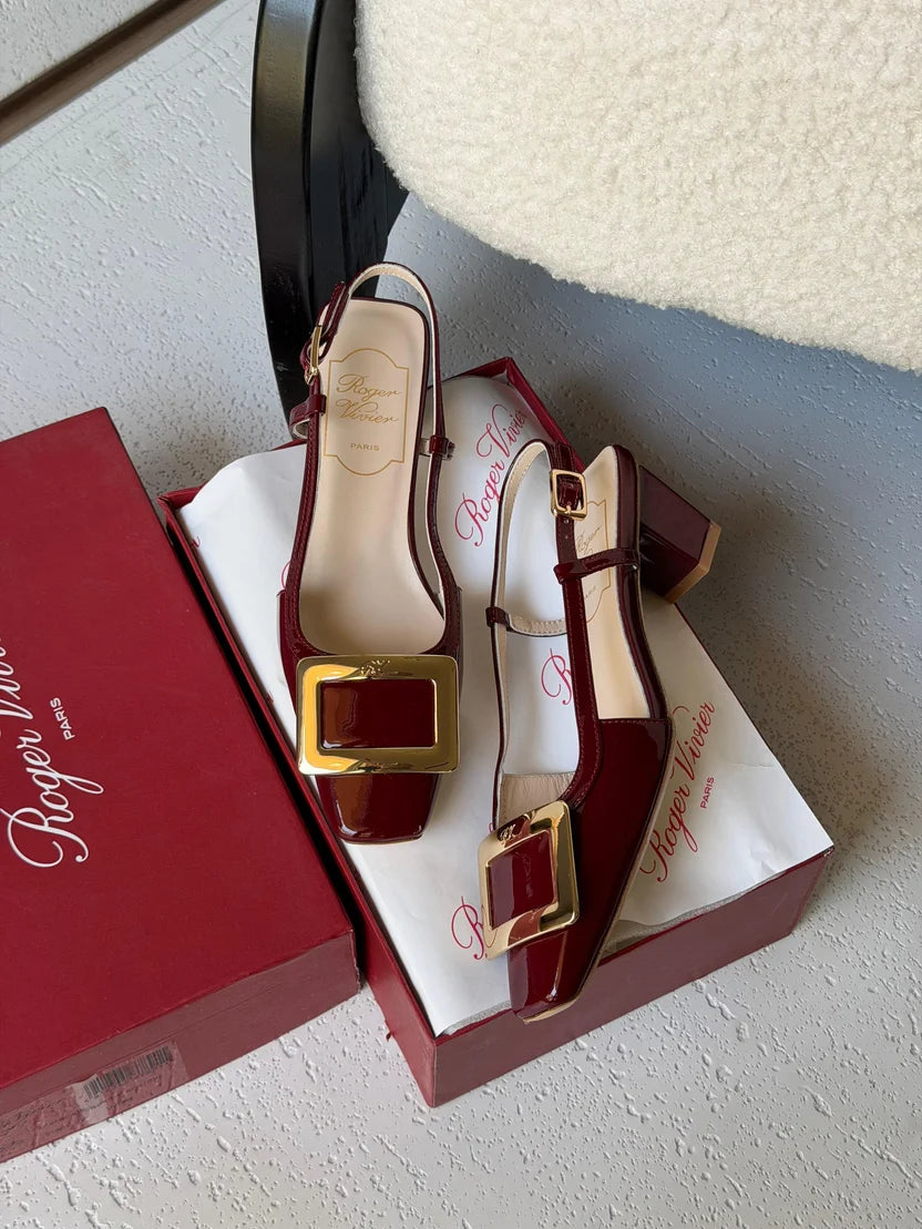 Roger Vivier Belle Vivier Slingback Pumps