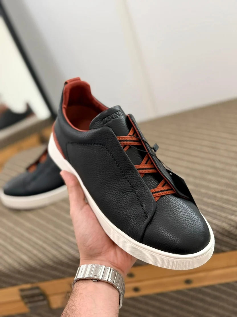 Zegna Triple Stitch Sneakers