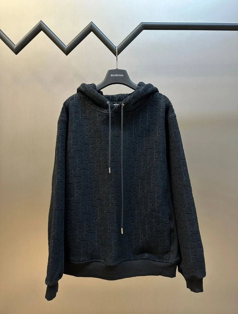 Dior Oblique Relaxed-Fit Hooded Sweatshirt