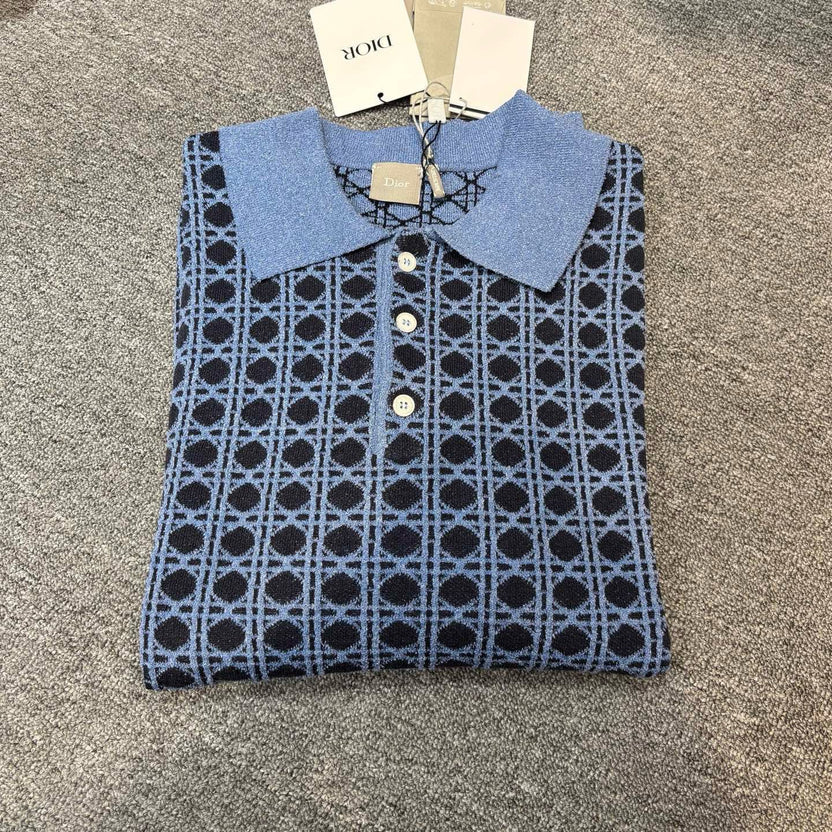 Dior Dioriviera Cannage Polo Shirt