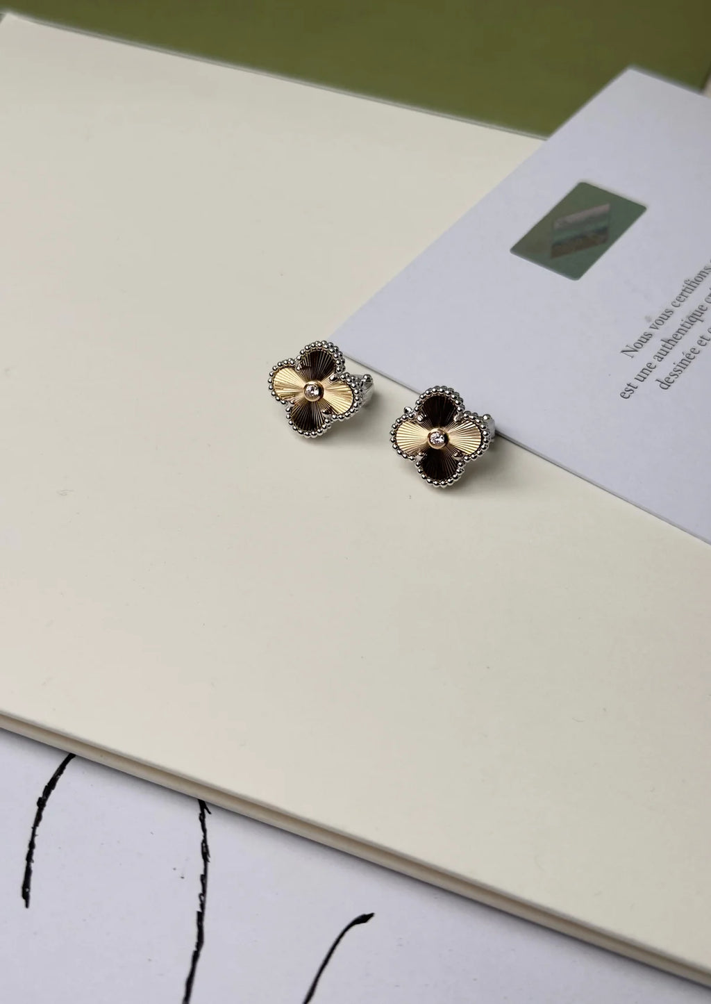 Van Cleef & Arpels Vintage Alhambra Guilloché Jewelry Full Set
