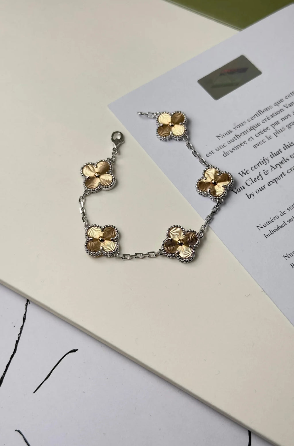 Van Cleef & Arpels Vintage Alhambra Guilloché Jewelry Full Set