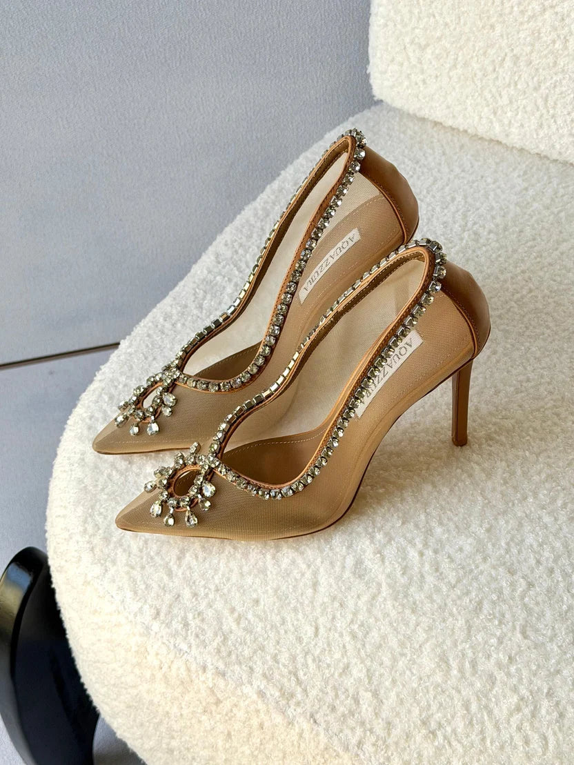 Aquazzura Seduction Mesh Pumps