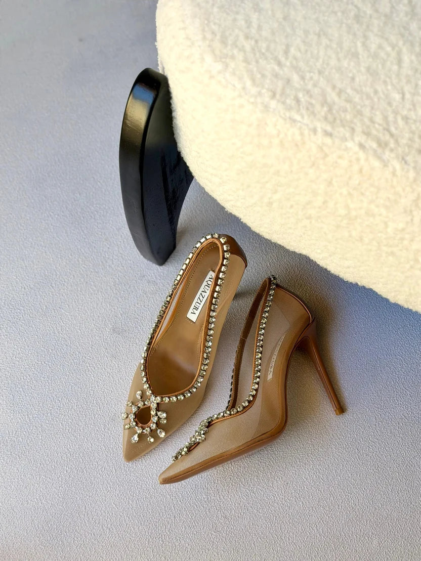 Aquazzura Seduction Mesh Pumps