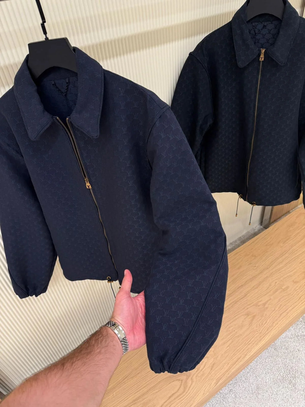 Louis Vuitton Cotton Blend Blouson jacket