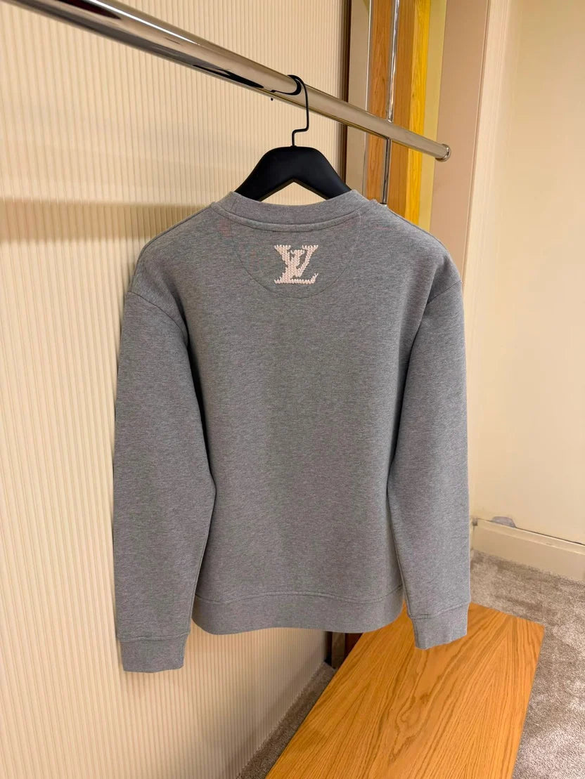 Louis Vuitton Embroidered Signature Sweatshirt