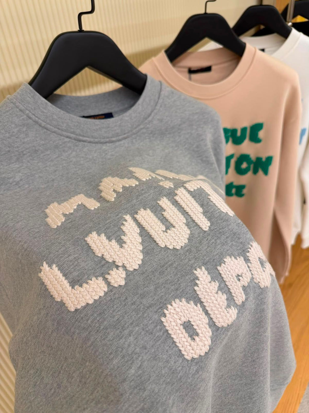 Louis Vuitton Embroidered Signature Sweatshirt