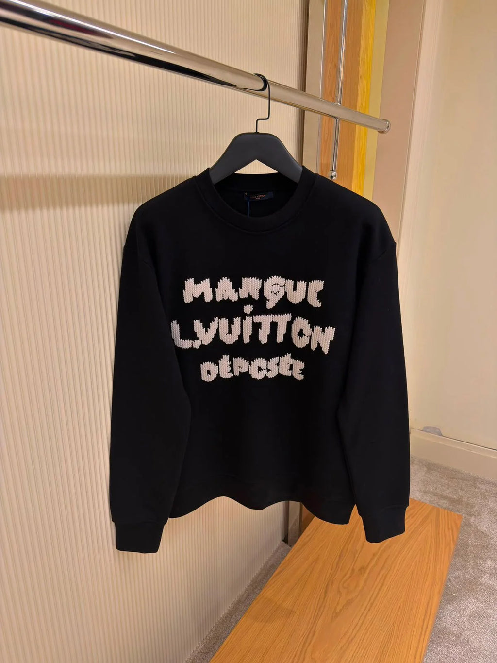 Louis Vuitton Embroidered Signature Sweatshirt