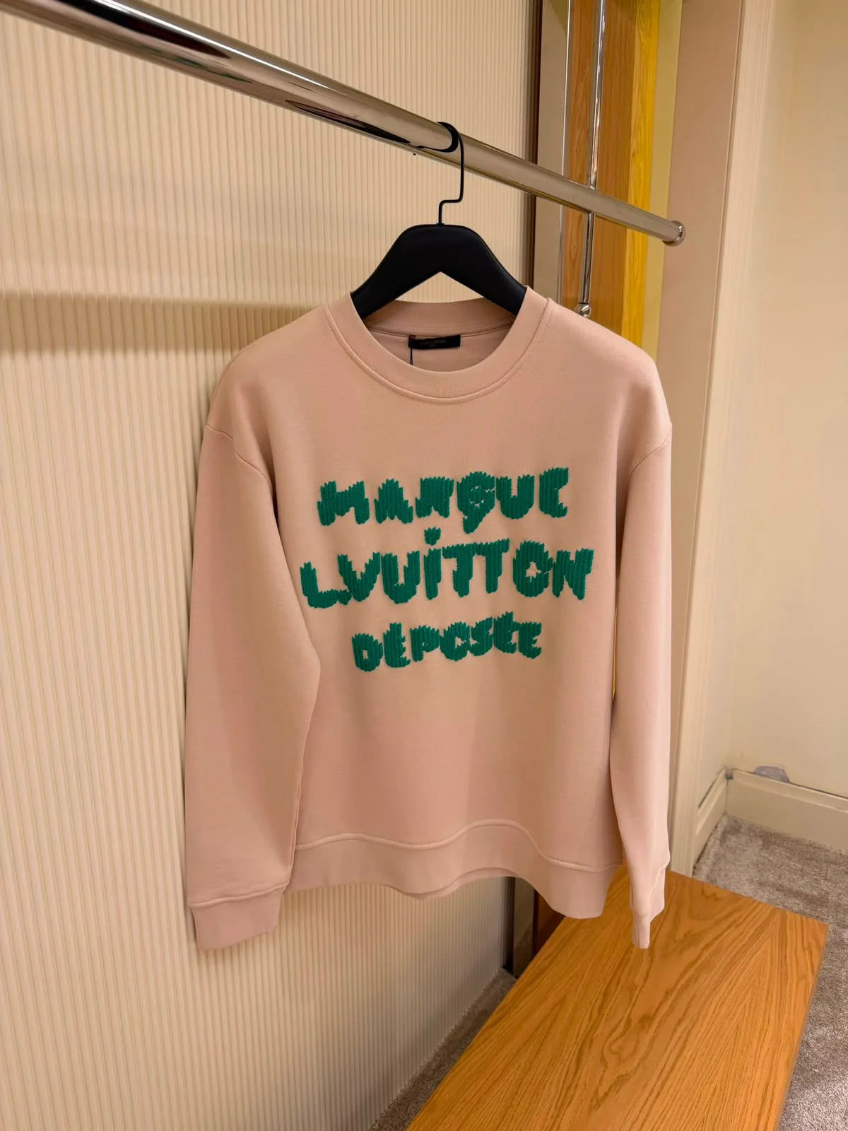 Louis Vuitton Embroidered Signature Sweatshirt