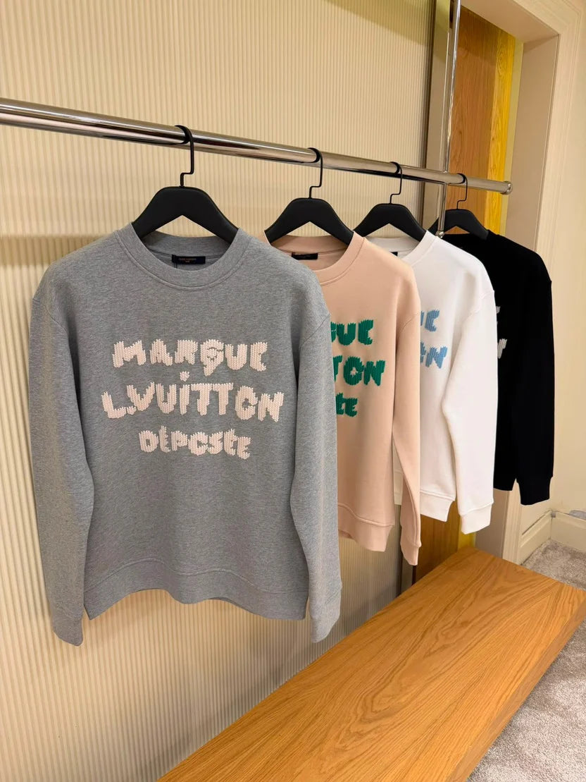 Louis Vuitton Embroidered Signature Sweatshirt