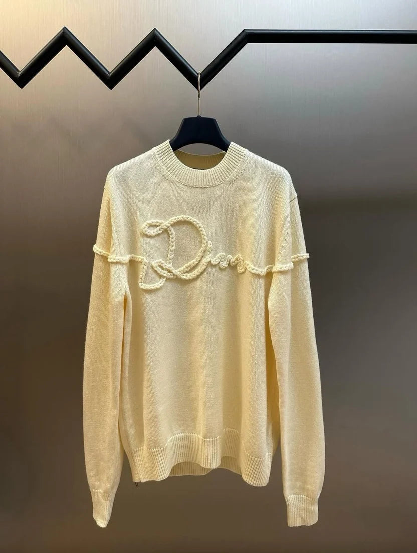 Dior Ribbon Knit Sweater