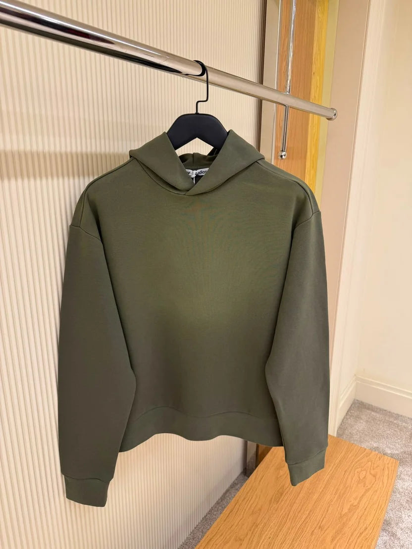 Acne Studios Fleece Logo Hoodie