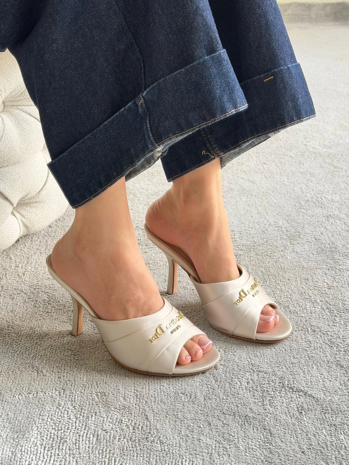 Dior My Dior Heeled Slides