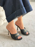 Dior My Dior Heeled Slides