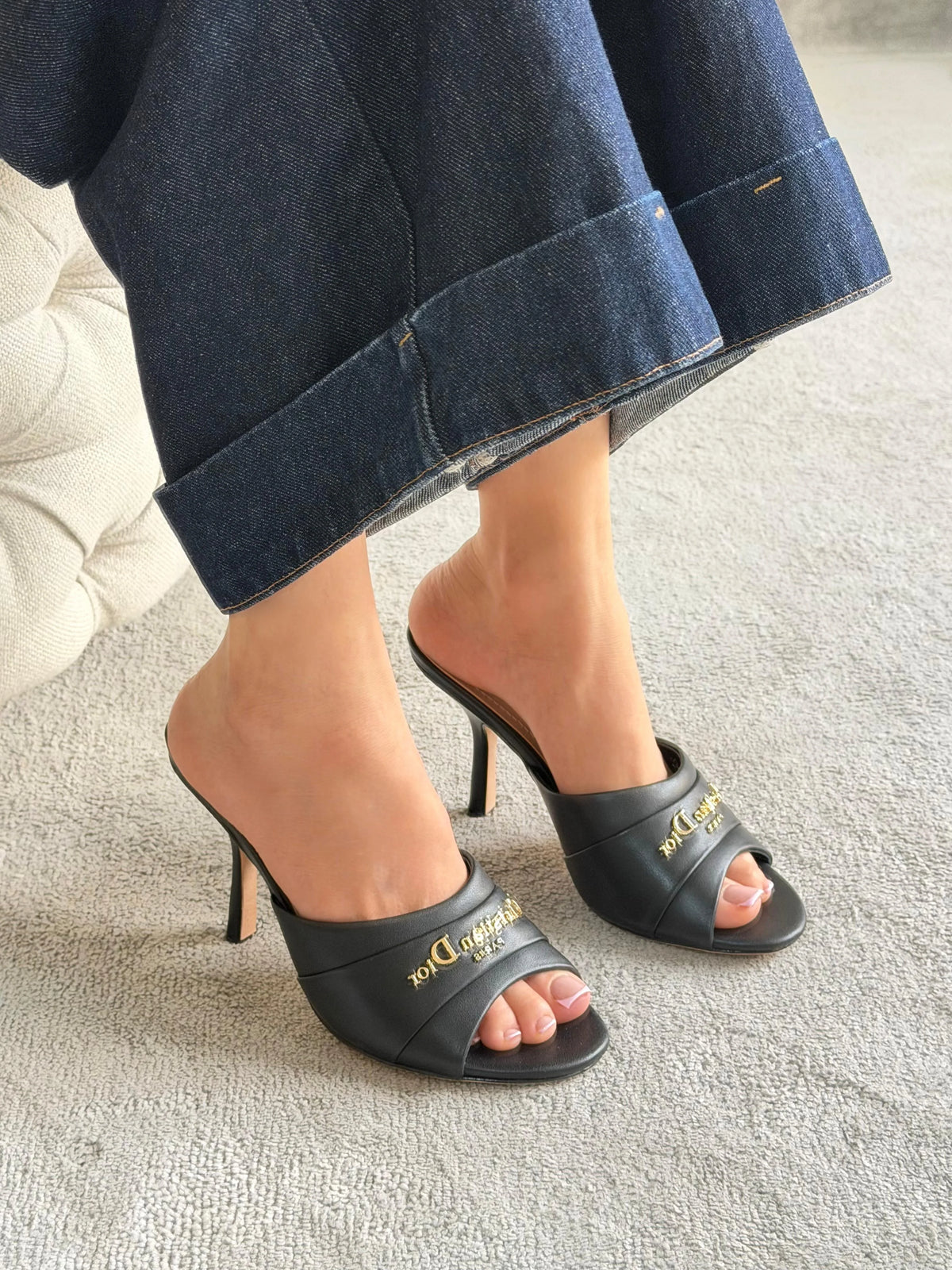 Dior My Dior Heeled Slides