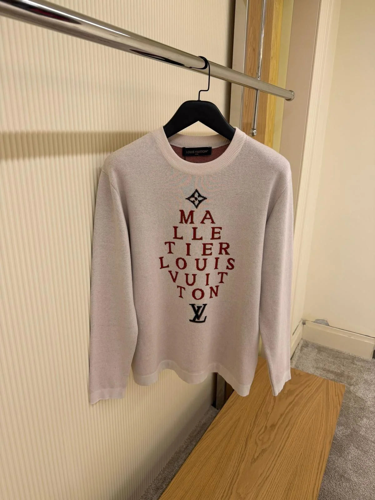 Louis Vuitton Signature Knit Crewneck Sweatshirt