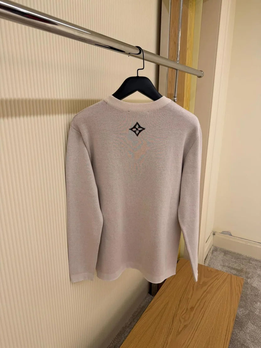 Louis Vuitton Signature Knit Crewneck Sweatshirt