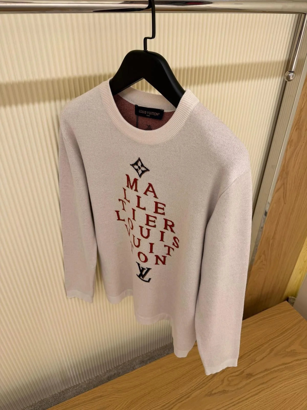 Louis Vuitton Signature Knit Crewneck Sweatshirt