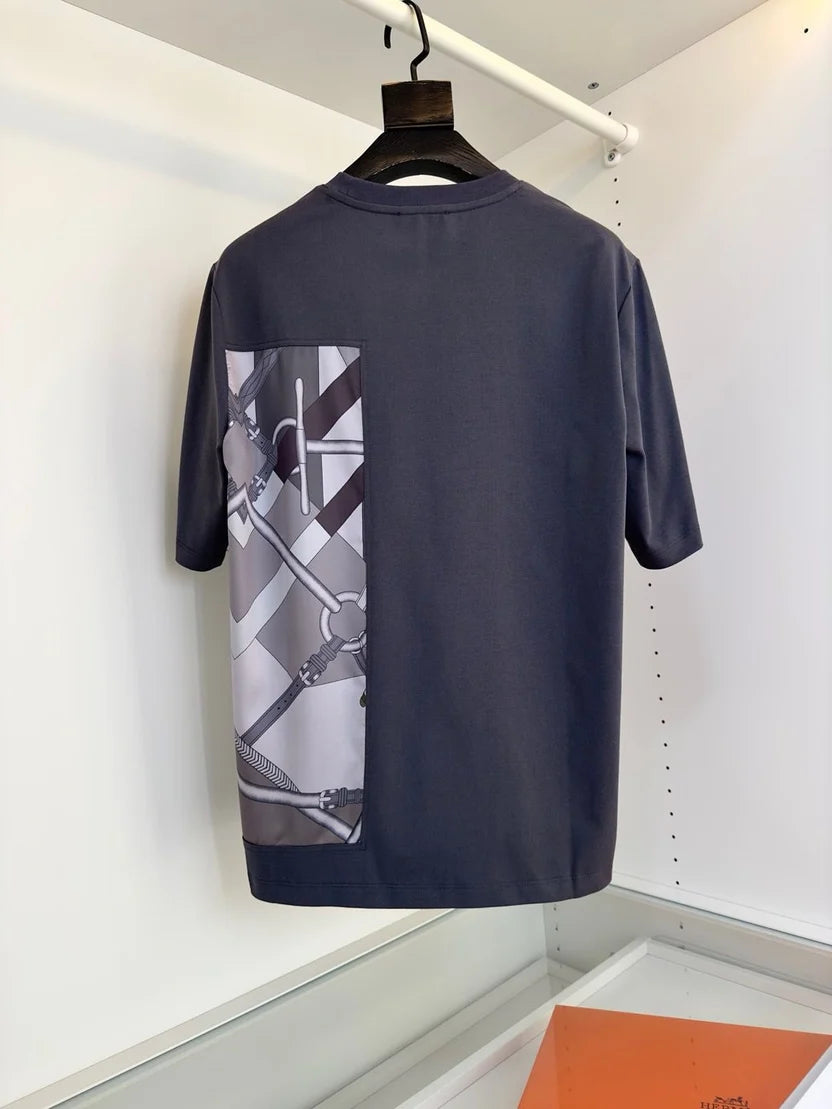 Hermes Parcours Sans Faute Décadré Short-Sleeve T-Shirt
