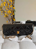 Chanel Classic Long Flap Bag with Top Handle