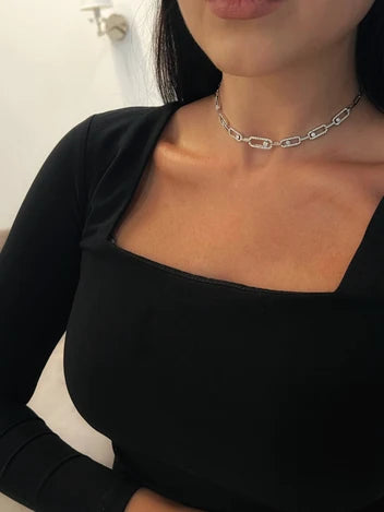 Messika Move Link Diamond Choker Necklace