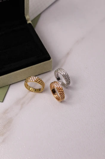 Van Cleef & Arpels Perlée Diamonds Ring