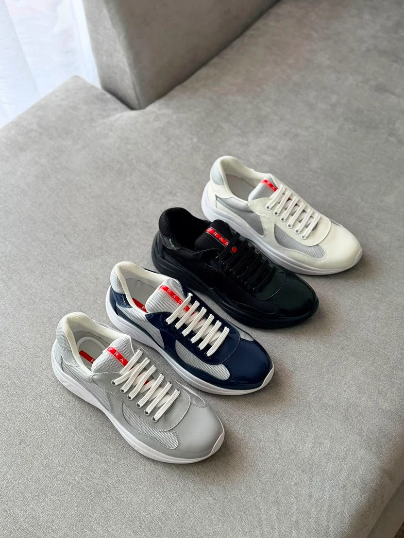 Prada America's Cup Patent Leather and Technical Fabric