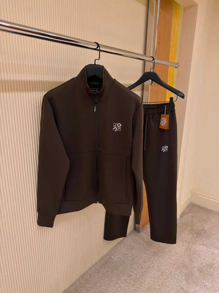 Loewe Anagram Embroidered Technical Jersey Tracksuit