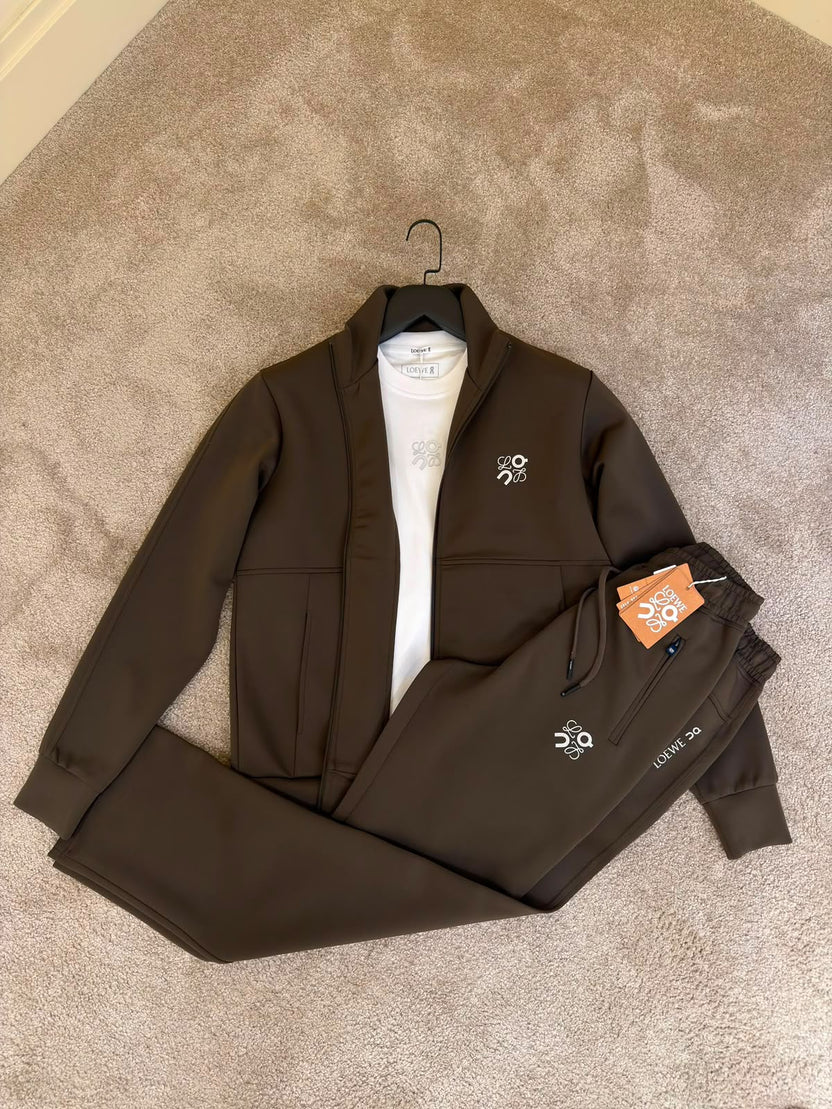 Loewe Anagram Embroidered Technical Jersey Tracksuit