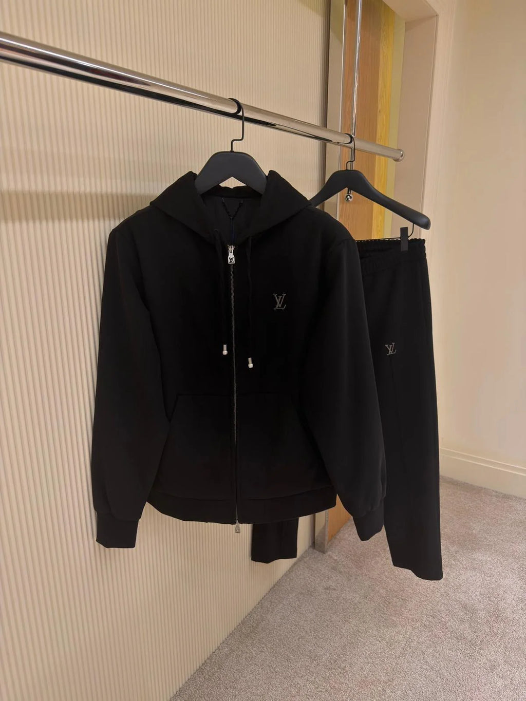Louis Vuitton Embroidered LV Initial Double Face Cashmere Tracksuit