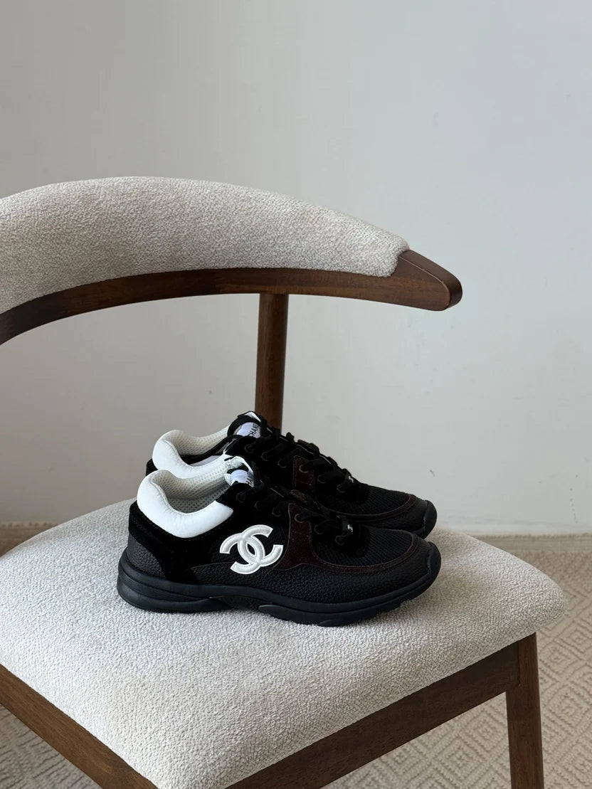 Chanel Mesh, Suede Calfskin & Grained Calfskin Trainers