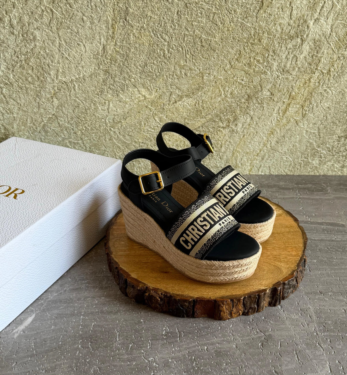 Dior Dway Wedge Sandal