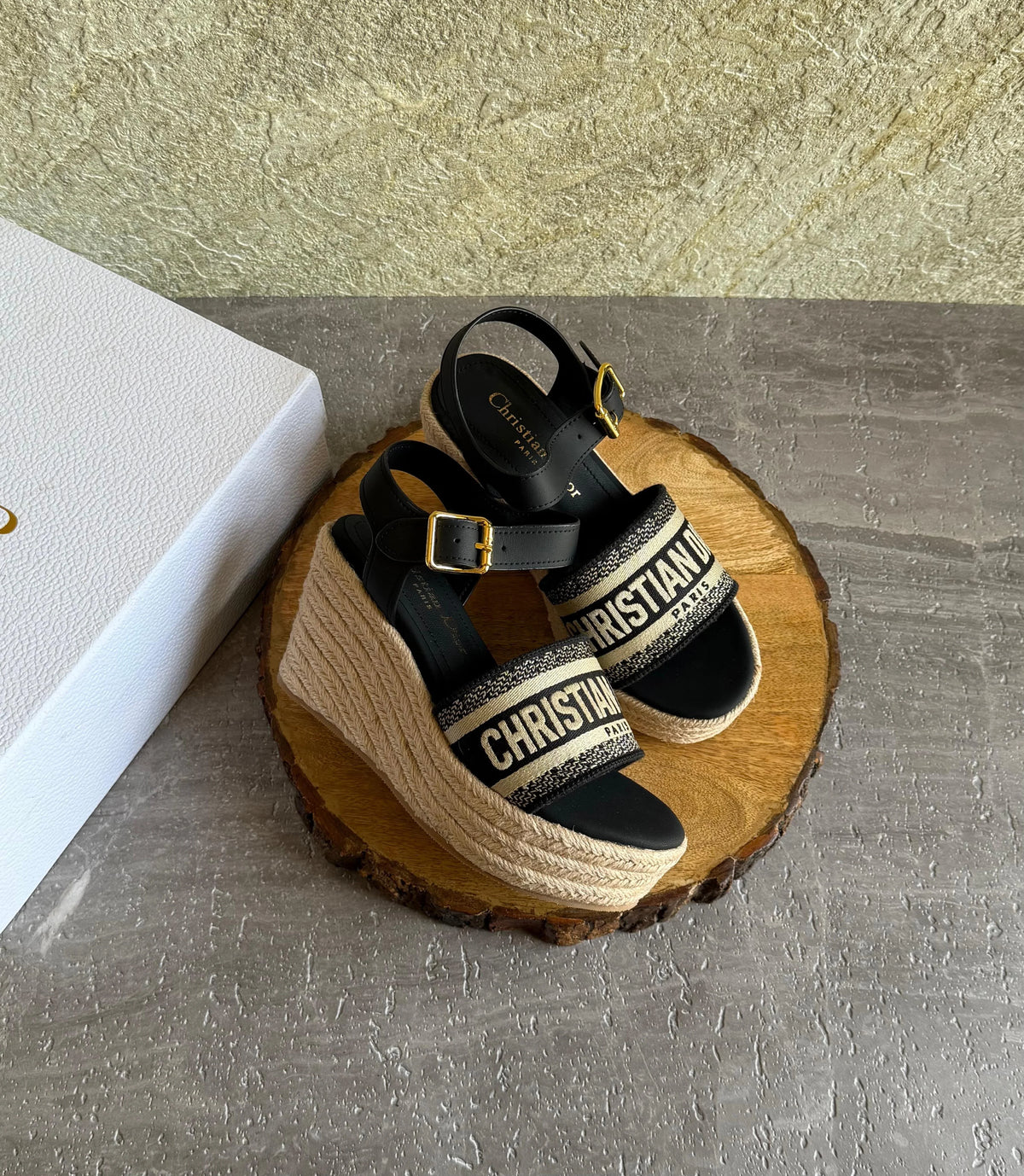Dior Dway Wedge Sandal