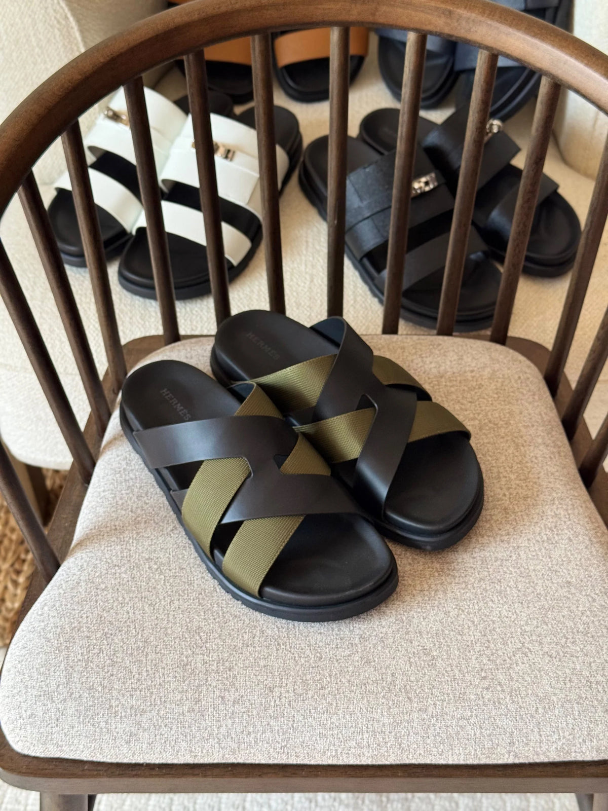 Hermes Kazimir Sandals