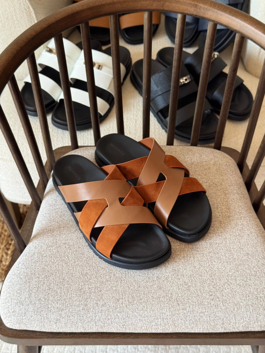Hermes Kazimir Sandals